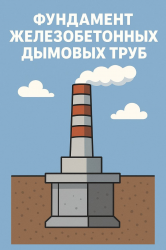 Фундамент железобетонных дымовых труб